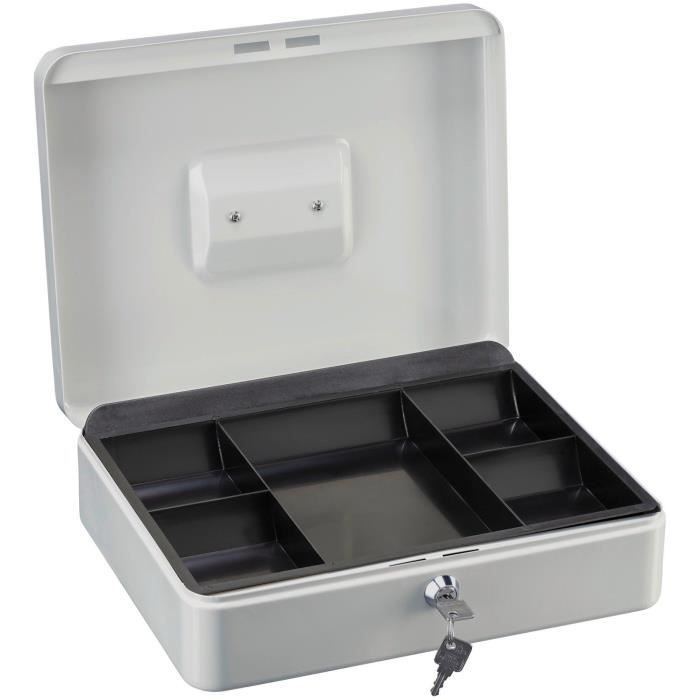 BURG-WÄCHTER Money 5030 Cash Safe - 300 x 90 x 240 mm - Light Grey