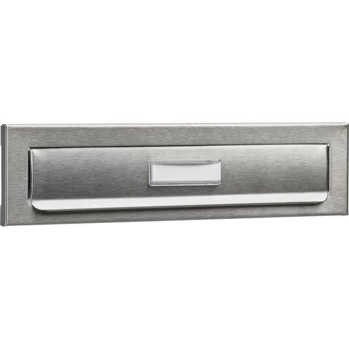 BURG WACHTER Mail Slot - Recessed - Stainless Steel
