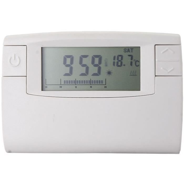 GAO Programmable Electronic Thermostat - 3 Temperature Levels, Manual Settings