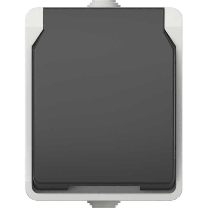 Aquatop Waterproof Double Socket - IP54 - Ready to Install - Single Phase