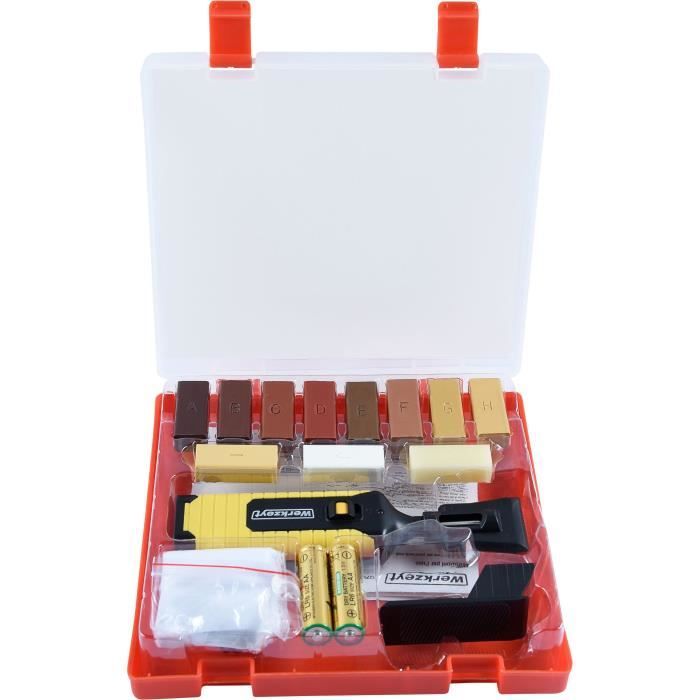 WERKZEYT Laminate Floor Repair Kit 3389520 Brown
