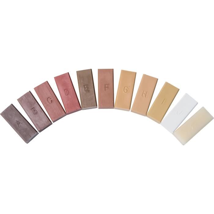 WERKZEYT Laminate Floor Repair Kit 3389520 Brown
