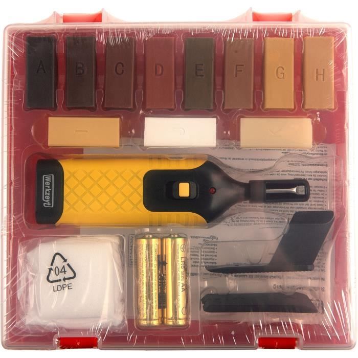 WERKZEYT Laminate Floor Repair Kit 3389520 Brown