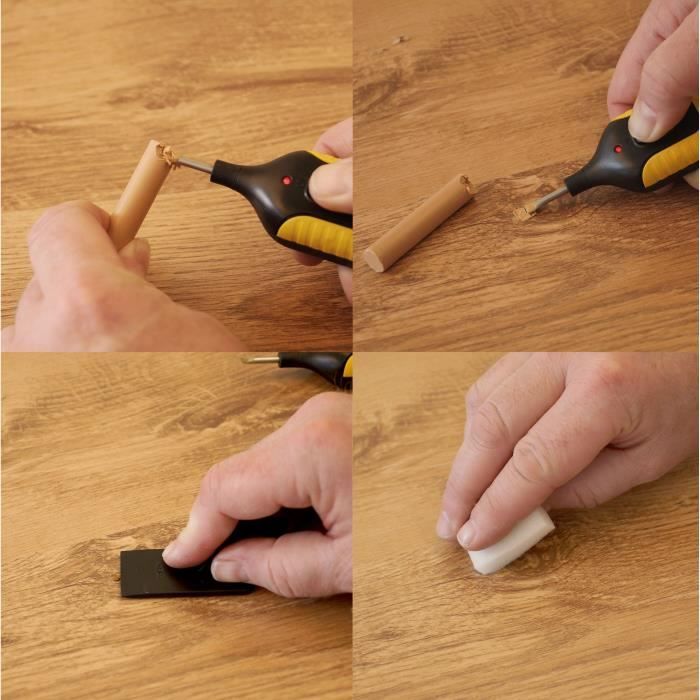 WERKZEYT Laminate Floor Repair Kit 3389520 Brown
