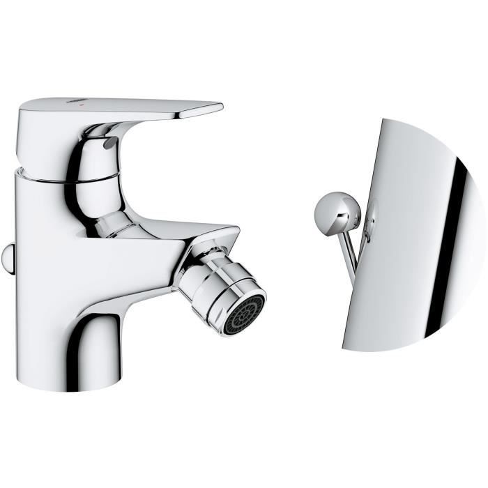 GROHE Start Flow Single-Lever Bidet Mixer Tap - Chrome - 46 mm Spout Height