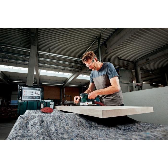 METABO SXE 450 TurboTec Random Orbital Sander - MetaBOX 215