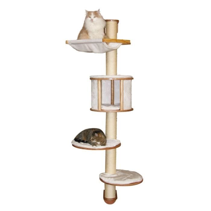 KERBL Dolomit Wall Cat Tree 168 cm - White - 81500