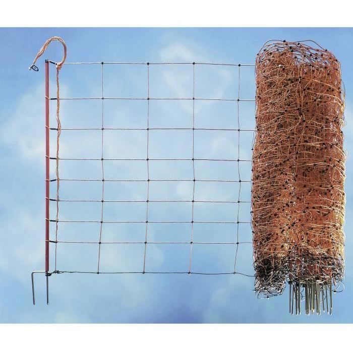 KERBL Electrifiable Sheep Netting OviNet 50 m 90 cm 14 Posts