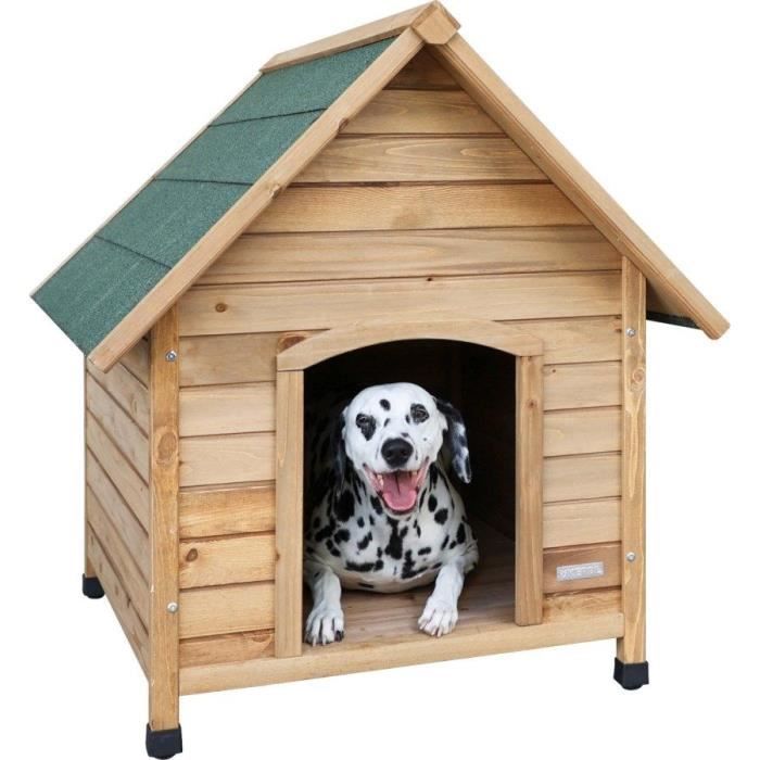 KERBL Dog Kennel - 85x73x80cm - Weatherproof with Bitumen Roof