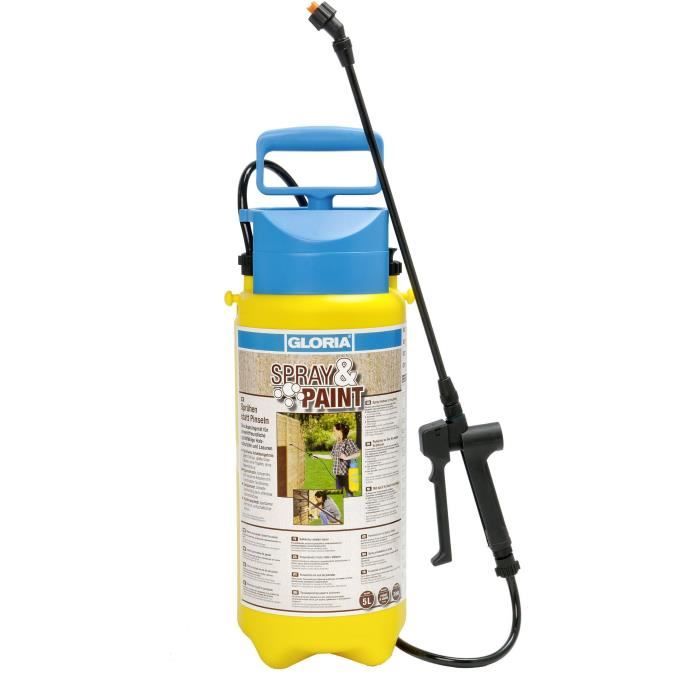 Gloria Spray&Paint 5 L Hand Sprayer - 3 Bar Pressure - Flat Jet Nozzle