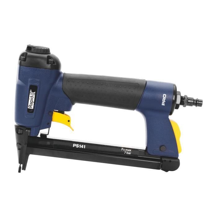 RAPID PS141 Pneumatic Stapler - Heavy-Duty Use - Ultra-Robust Aluminum Housing