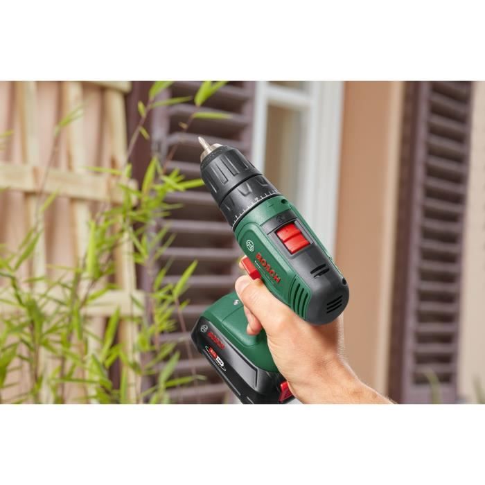 Bosch EasyDrill 18V-40 Cordless Drill Driver - 13 mm Chuck - 2 Speeds - Battery Not Included