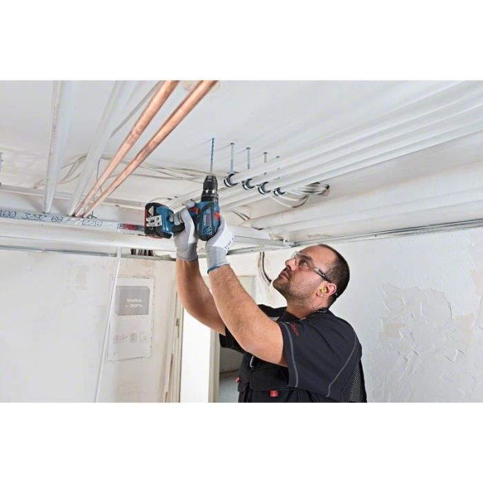 Perceuse visseuse a percussion Bosch Professional GSB 18V-28(28/63/- Nm),2 batteries 4,0Ah, chargeur GAL 18V40, L-BOXX - 06019H400C