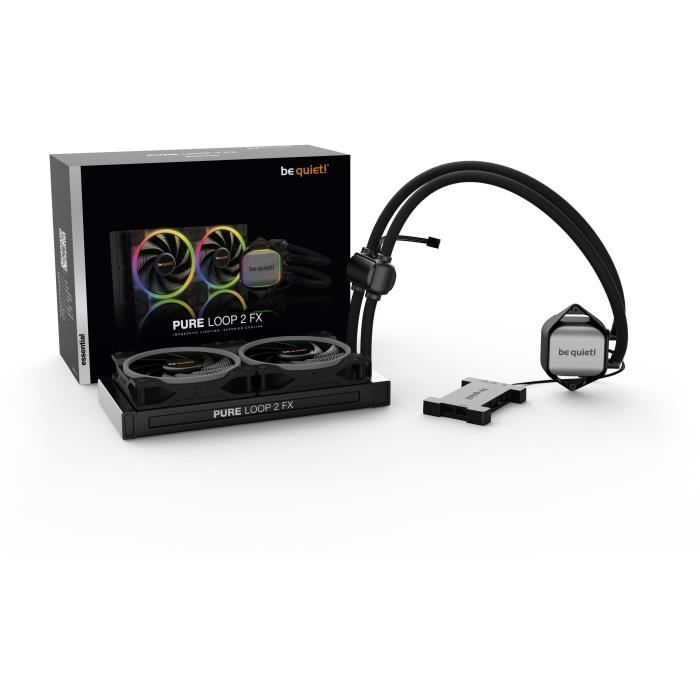 be quiet! Watercooling BW013 Pure Loop 2 FX 240 mm for LGA1150, LGA1151, LGA1155, LGA1200, LGA1700, LGA2066, LGA2011-3, AM4, AM5
