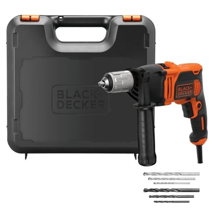 BLACK & DECKER Hammer Drill BEH850K - Electric - 850W - 2 Speeds