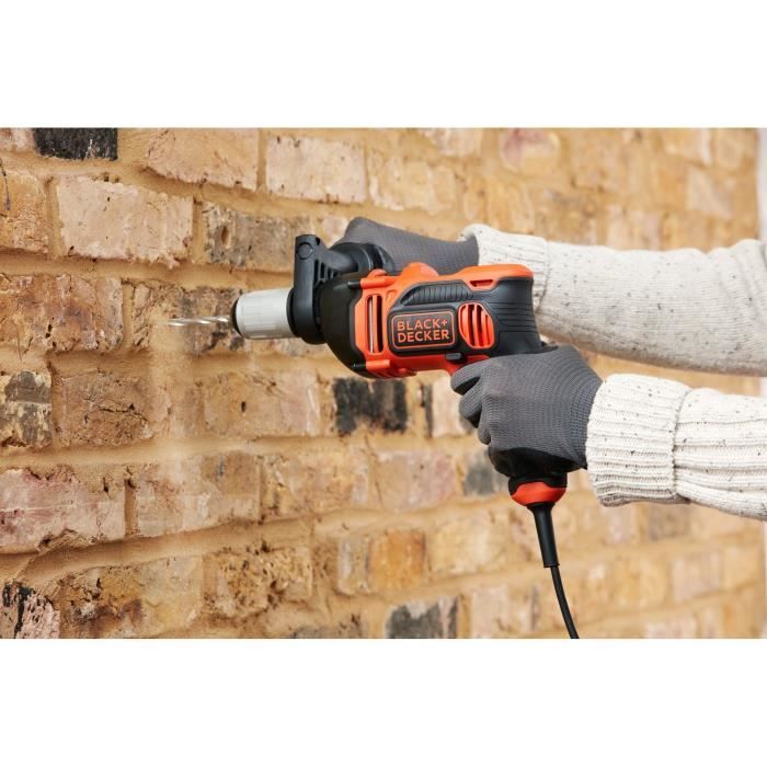 BLACK & DECKER Hammer Drill BEH850K - Electric - 850W - 2 Speeds
