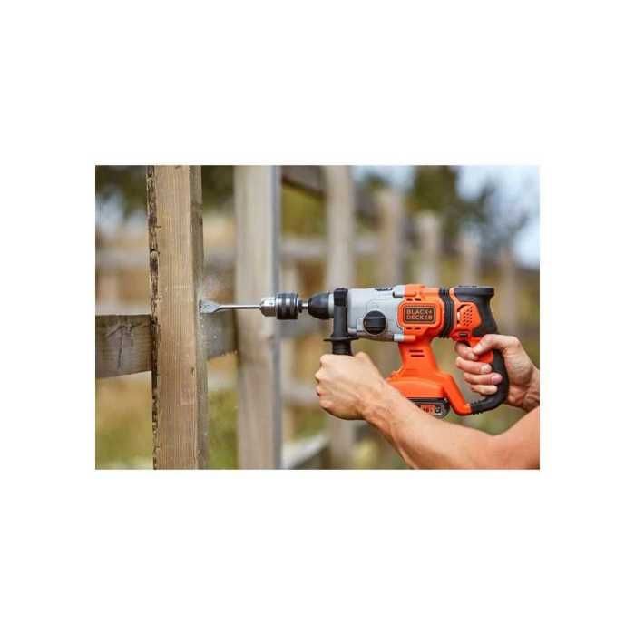 Black and Decker SDS Impact Drill - BCD900B - 18V - 1.2J - Battery and Charger Not Included
