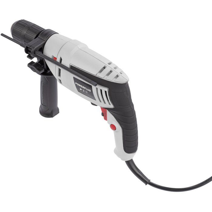 POWERPLUS Impact Drill - 600 W - 35,000 to 48,000 blows/min - Wood/Steel/Concrete