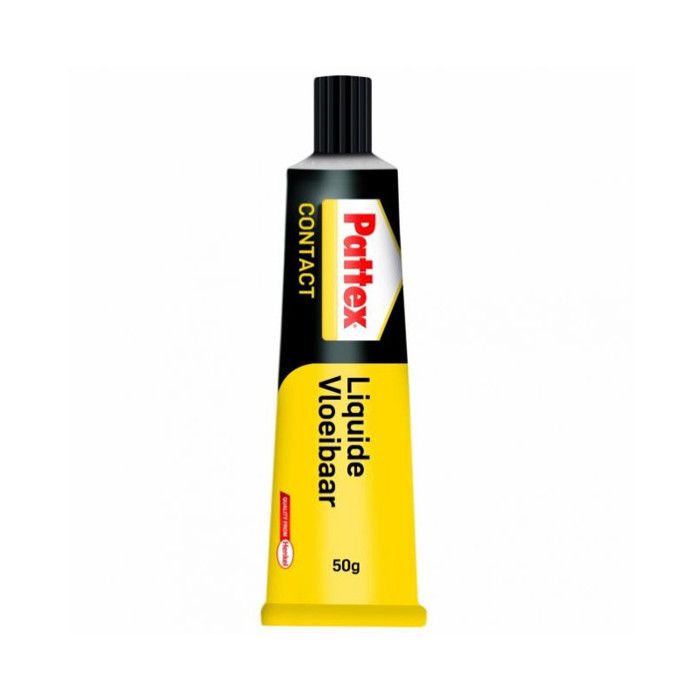 Pattex Liquid Contact Adhesive (125 g) - Fast Drying, Strong Adhesion, Temperature Resistant up to 100°C
