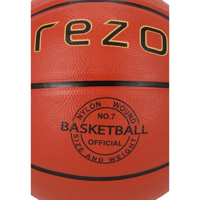 REZO Basketball - Rubber - Size 7 - Brown - Versatile