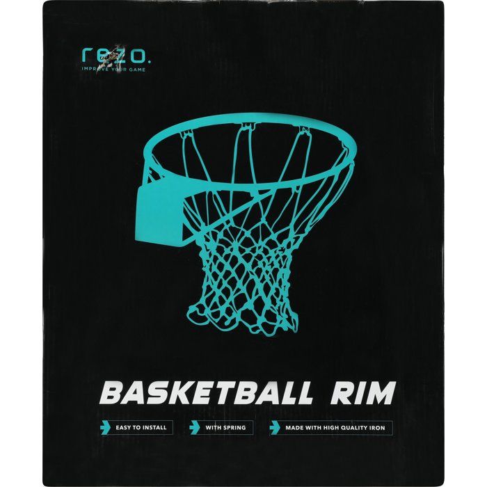 Duncan Basketball Hoop - Black - Durable Steel Construction