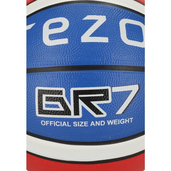 Rezo Rubber Basketball - Size 5 - Blue - Ideal for Handball