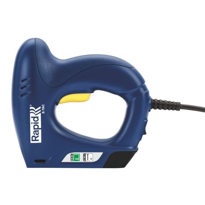 Rapid E-TAC Electric Stapler - For Staples and Nails - Case (Box + Stapler + Staples/Nails) - (5000576)