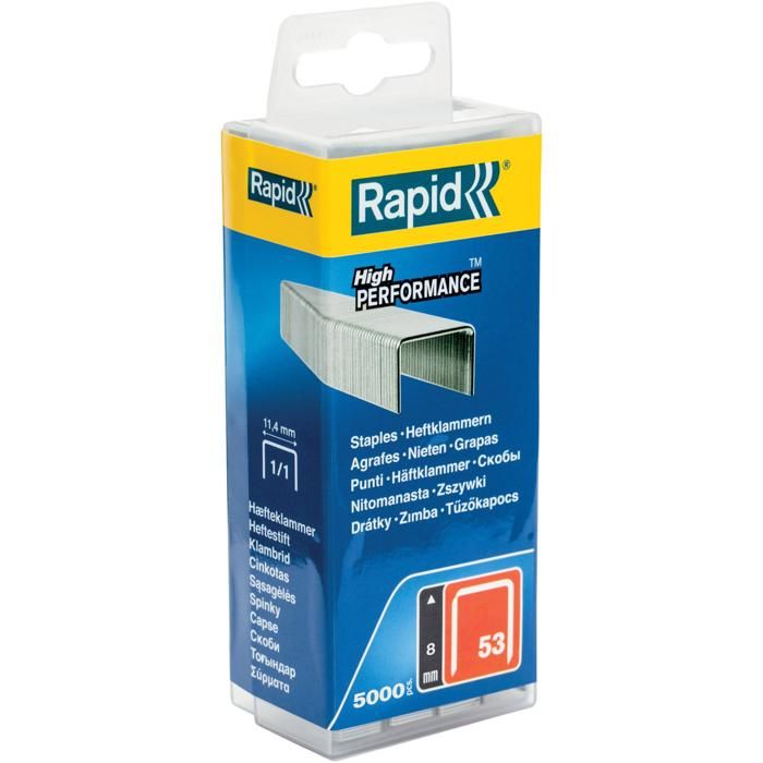 RAPID Staples No. 53 - 8 mm - 5000 Pack