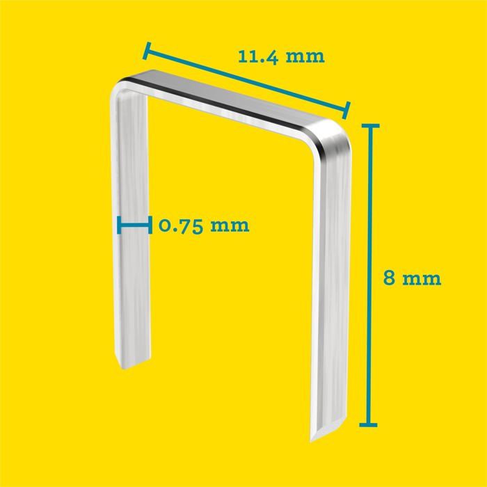 RAPID Staples No. 53 - 8 mm - 5000 Pack