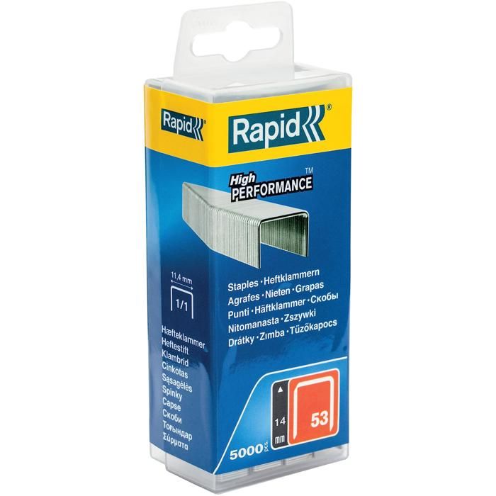 RAPID Staples No. 53 - 14 mm - 5000 Pack