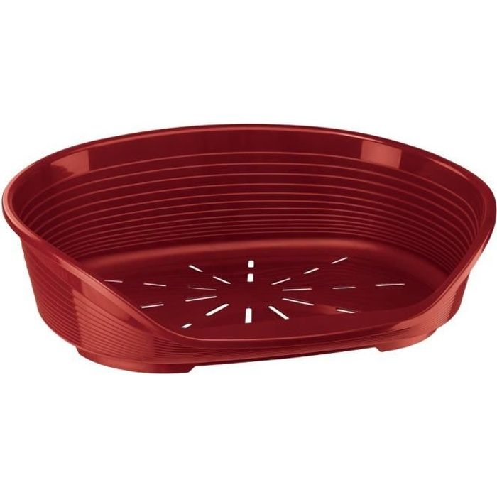 FERPLAST Siesta Deluxe Basket Size 6 - 70.5x22.3 cm - Burgundy Red