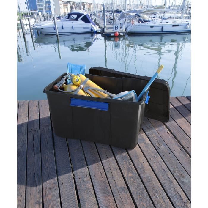 Kis Scuba Box 80 L, Storage, Black, 78 x 39.5 x 35 cm