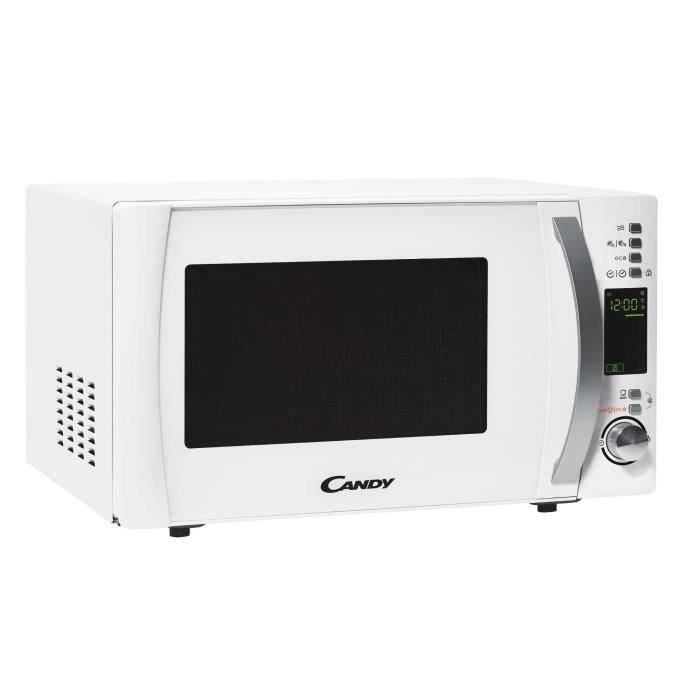 CANDY Timeless CMXW20DW 700W 20 L Digital White Microwave Oven - Defrost Function - 5 Power Levels - 10 Auto Menus
