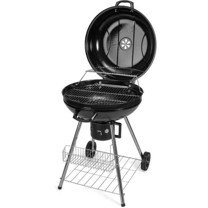 Fieldmann Charcoal Barbecue - FZG 1004 - 54.5 cm Cooking Surface - Removable Ash Catcher