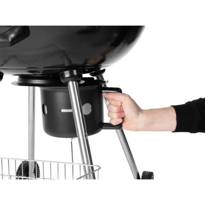 Fieldmann Charcoal Barbecue - FZG 1004 - 54.5 cm Cooking Surface - Removable Ash Catcher