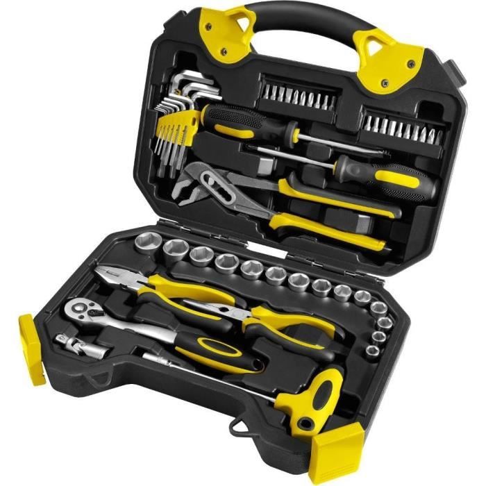 Fieldmann Tool Set - 54 Pieces - 3/8" Drive Sockets - Carrying Case - FDG 5002-54R