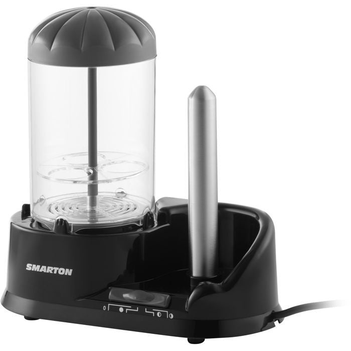SMARTON HM 020 Hot Dog Maker - 350W - Steams 6 Hot Dogs - Non-Stick Surface