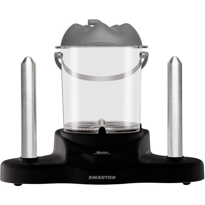 SMARTON HM 050 Hot Dog Maker - 380W - Steams 16 Sausages - Warming Buns