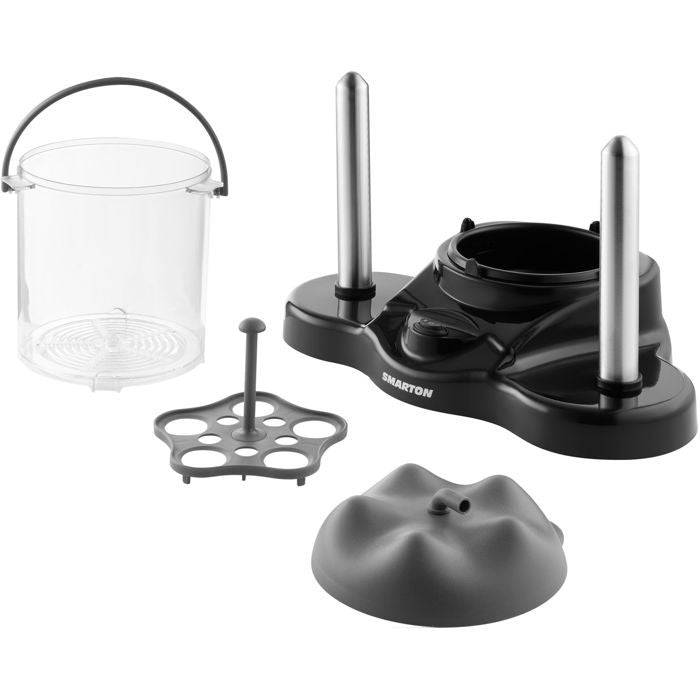 SMARTON HM 050 Hot Dog Maker - 380W - Steams 16 Sausages - Warming Buns