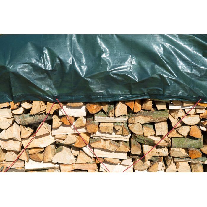NATURAL Protective Tarpaulin - 2 x 8 m - 90 g/m² - Green