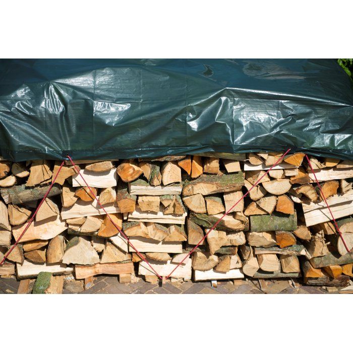 NATURAL Protective Tarpaulin - 2 x 8 m - 90 g/m² - Green