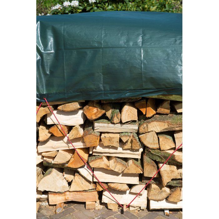 NATURAL Protective Tarpaulin - 2 x 8 m - 90 g/m² - Green