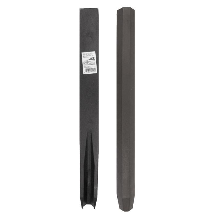 NATURE Recycled PVC Stake for Fixing Borderfix - H 38 x 3.6 x 3.8 cm