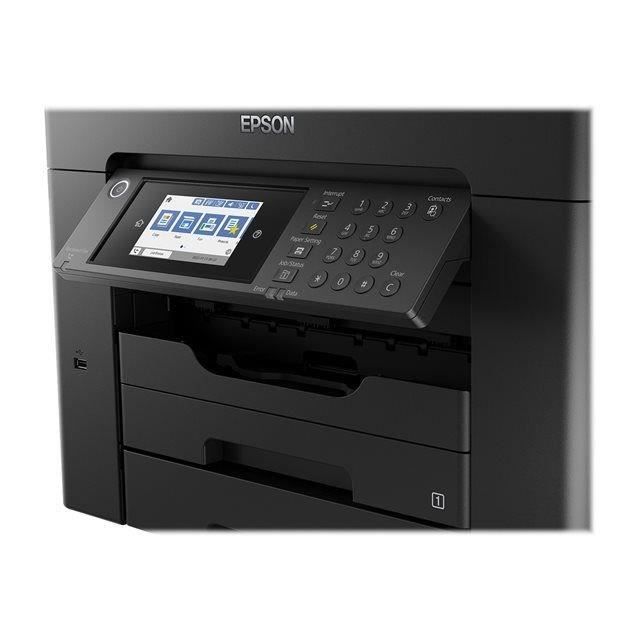 EPSON WorkForce WF-7830DTW Multifunction Printer - Wi-Fi - Inkjet (Color) - Black