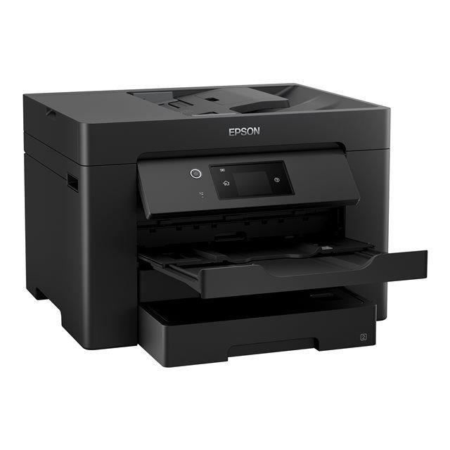EPSON WorkForce WF-7830DTW Multifunction Printer - Wi-Fi - Inkjet (Color) - Black