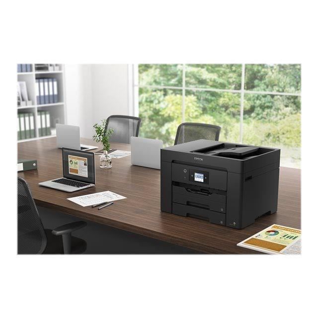 EPSON WorkForce WF-7830DTW Multifunction Printer - Wi-Fi - Inkjet (Color) - Black