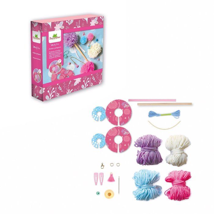 SYCOMORE Pompom Workshop Kit
