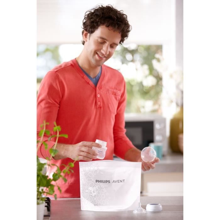 PHILIPS AVENT Sterilization Bags - Microwave - 5 Bags