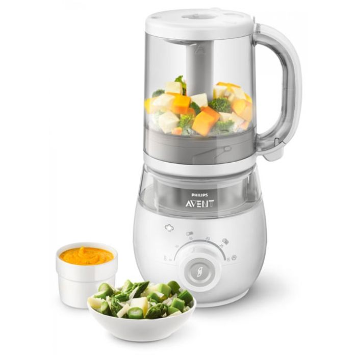 PHILIPS AVENT 4-in-1 Baby Food Maker - Steams, Blends, Warms, Defrosts