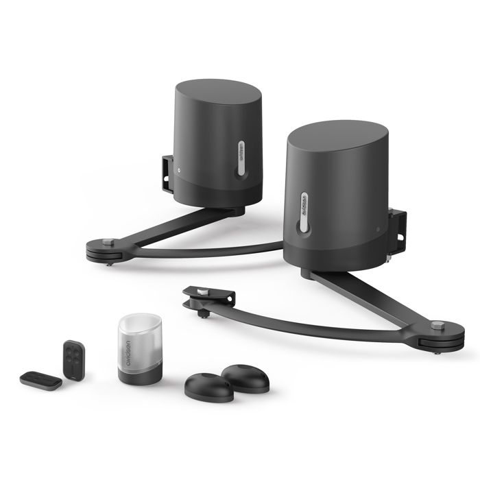 Kit moteur de portail deux battants - AVIDSEN - Orane 510 - Jusqu'a 250 kg par vantail et 5 metres max